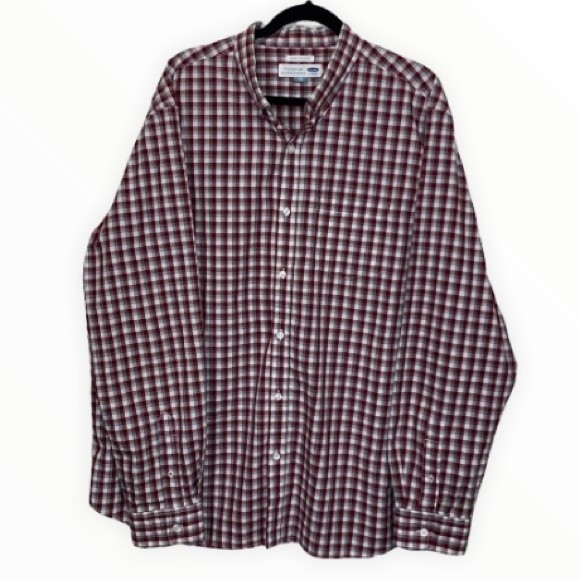 Old Navy Shirt The Classic Plaid Slim Fit Casual multi colored size XXL - Picture 6 of 10